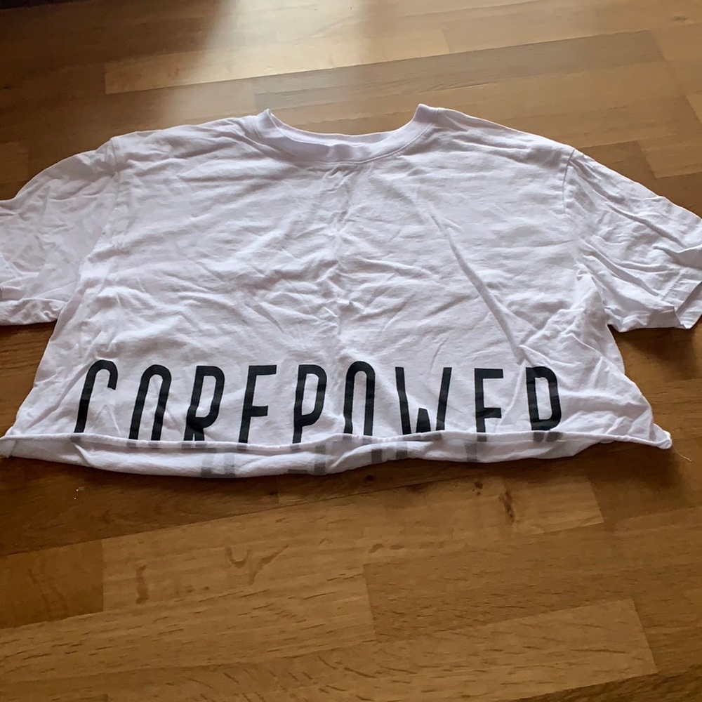 Corepower yoga crop top M